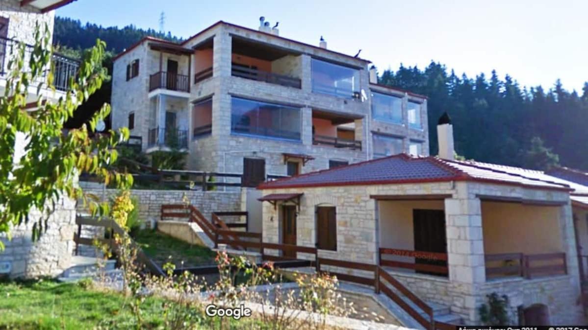 Villa La Casa Di Pietra à Karpenísion Extérieur photo
